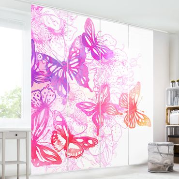 Set de panneaux coulissants - Butterfly Dream