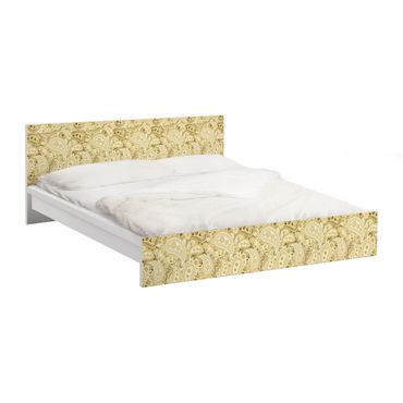 Papier adhésif pour meuble IKEA - Malm lit 180x200cm - Retro Paisley