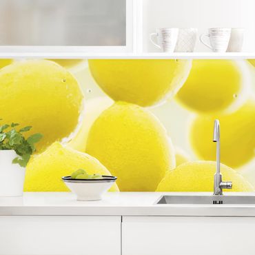 Revêtement mural cuisine - Lemons In Water