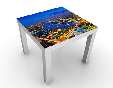 Table d'appoint design - Bangkok Skyline