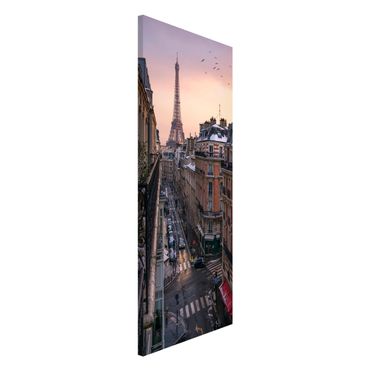 Tableau magnétique - The Eiffel Tower In The Setting Sun