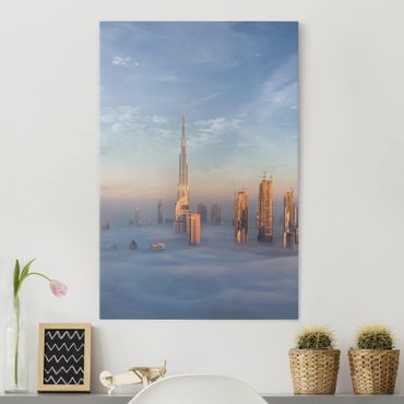 Impression sur toile - Dubai Above The Clouds