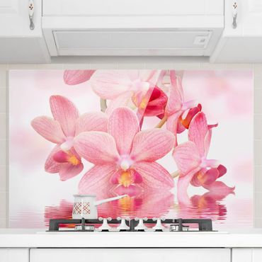 Fond de hotte - Pink Orchids On Water