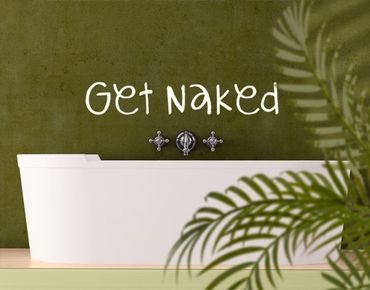 Sticker mural - No.EV24 Get Naked