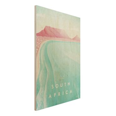 Impression sur bois - Travel Poster - South Africa