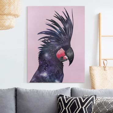 Tableau sur toile - Cockatoo With Galaxy