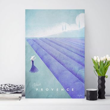Impression sur toile - Travel Poster - Provence