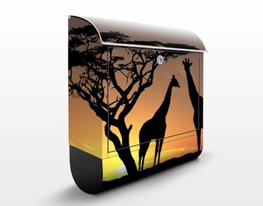 Boite aux lettres - African Sunset
