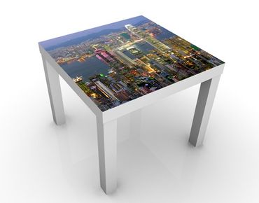 Table d'appoint design - Hong Kong Skyline