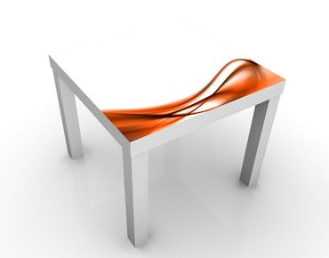 Table d'appoint design - Orange Touch