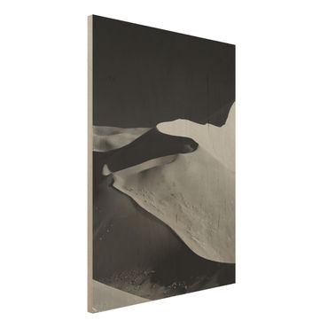 Tableau en bois - Desert - Abstract Dunes
