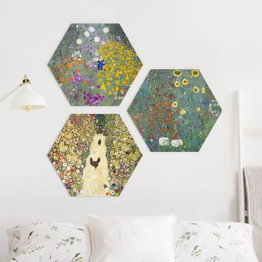 Hexagone en forex - Gustav Klimt - In The Garden