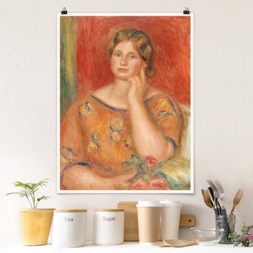 Poster reproduction - Auguste Renoir - Mrs. Osthaus