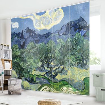 Set de panneaux coulissants - Vincent Van Gogh - Olive Trees