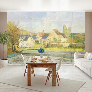 Set de panneaux coulissants - Camille Pissarro - Landscape Near Pontoise