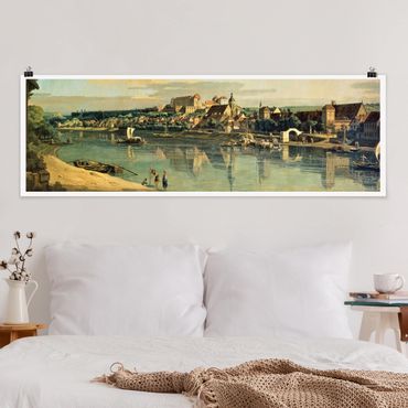 Poster panoramique reproduction - Bernardo Bellotto - View Of Pirna