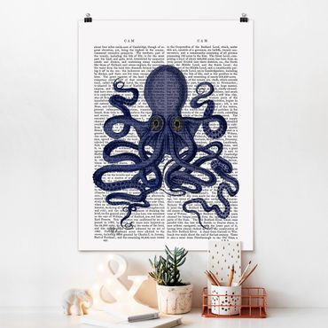 Poster citation - Animal Reading - Octopus