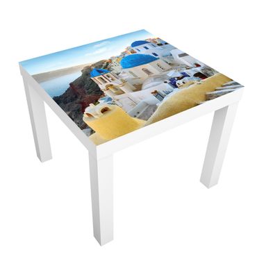 Papier adhésif pour meuble IKEA - Lack table d'appoint - View Over Santorini