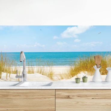Revêtement mural cuisine - Beach On The North Sea