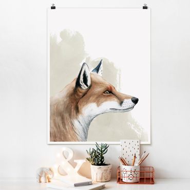 Poster animaux - Forest Friends - Fox