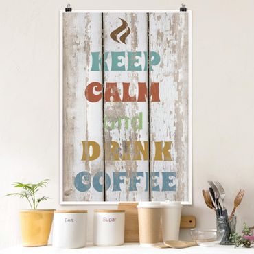 Poster citation de cuisine - No.Rs184 Drink Coffee