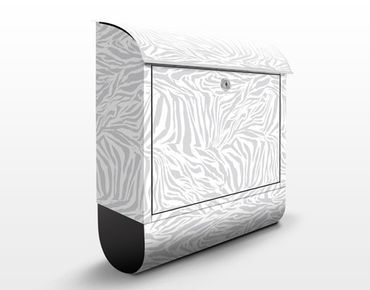 Boite aux lettres - Zebra Design Lightgrey 39x46x13cm