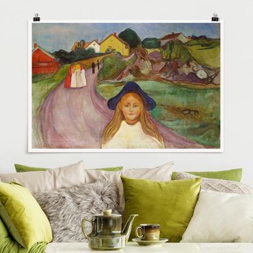 Poster - Edvard Munch - White Night