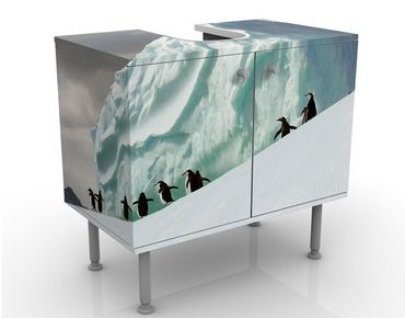 Meubles sous lavabo design - Arctic Penguins
