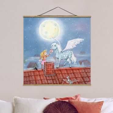 Tableau en tissu avec porte-affiche - Marie's Magic Pony