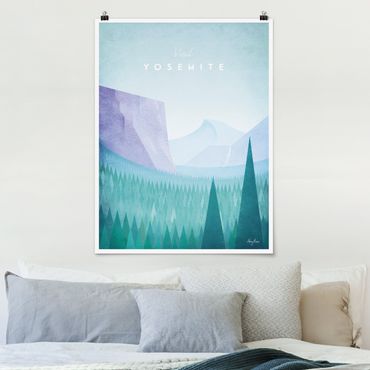 Poster - Travel Poster - Yosemite Park