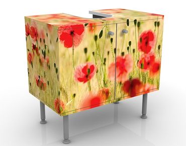 Meubles sous lavabo design - Summer Poppies