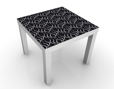 Table d'appoint design - Dot Pattern In Black