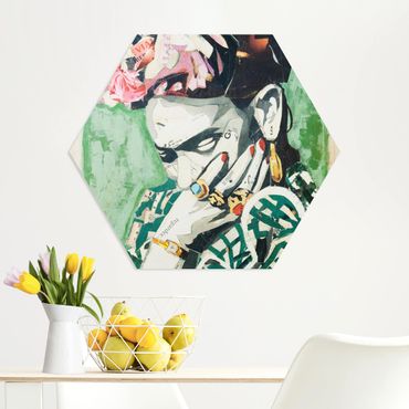 Hexagone en forex - Frida Kahlo - Collage No.3