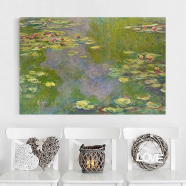 Tableau sur toile - Claude Monet - Green Waterlilies