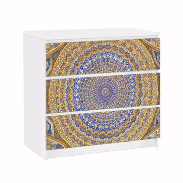 Papier adhésif pour meuble IKEA - Malm commode 3x tiroirs - Dome Of The Mosque