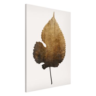 Tableau magnétique - Golden Leave - Lime Tree