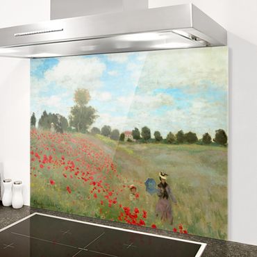 Fond de hotte - Claude Monet - Poppy Field At Argenteuil