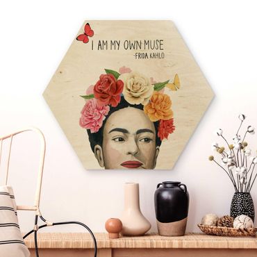 Hexagone en bois - Frida's Thoughts - Muse