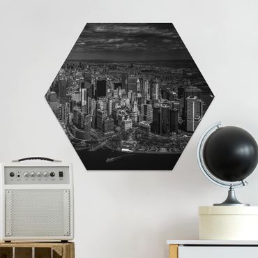 Hexagone en forex - New York - Manhattan From The Air