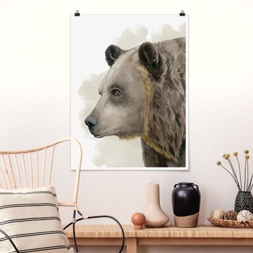Poster animaux - Forest Friends - Bear