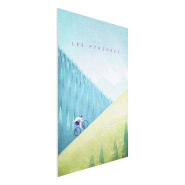 Impression sur forex - Travel Poster - The Pyrenees
