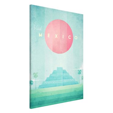 Tableau magnétique - Travel Poster - Mexico