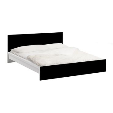 Papier adhésif pour meuble IKEA - Malm lit 180x200cm - Colour Black