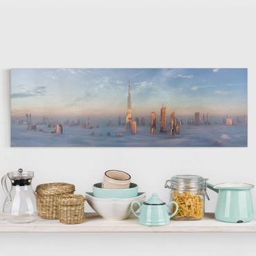 Impression sur toile - Dubai Above The Clouds