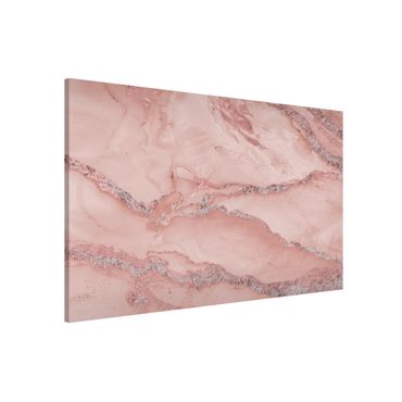 Tableau magnétique - Colour Experiments Marble Light Pink And Glitter