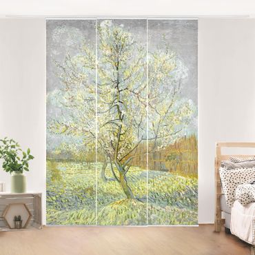 Panneau coulissant - Vincent van Gogh - Flowering Peach Tree