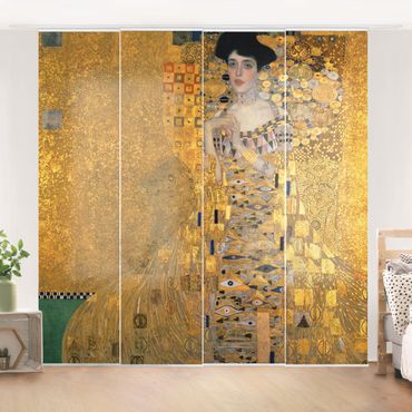 Set de panneaux coulissants - Gustav Klimt - Portrait Of Adele Bloch-Bauer I