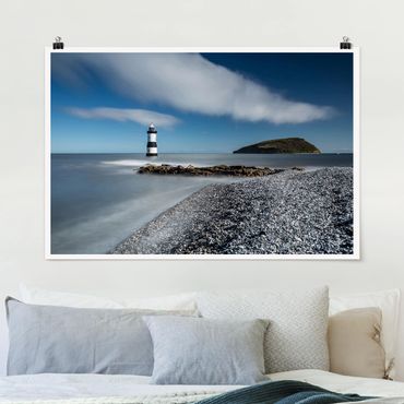 Poster - Lighthouse In Wales