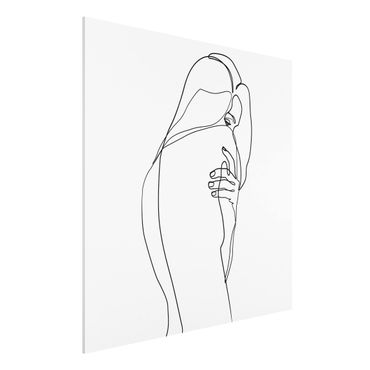 Impression sur forex - Line Art Nude Shoulder Black And White