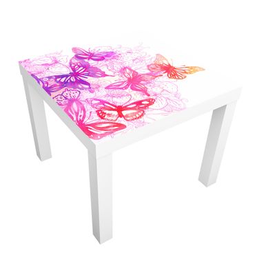Papier adhésif pour meuble IKEA - Lack table d'appoint - Butterfly Dream